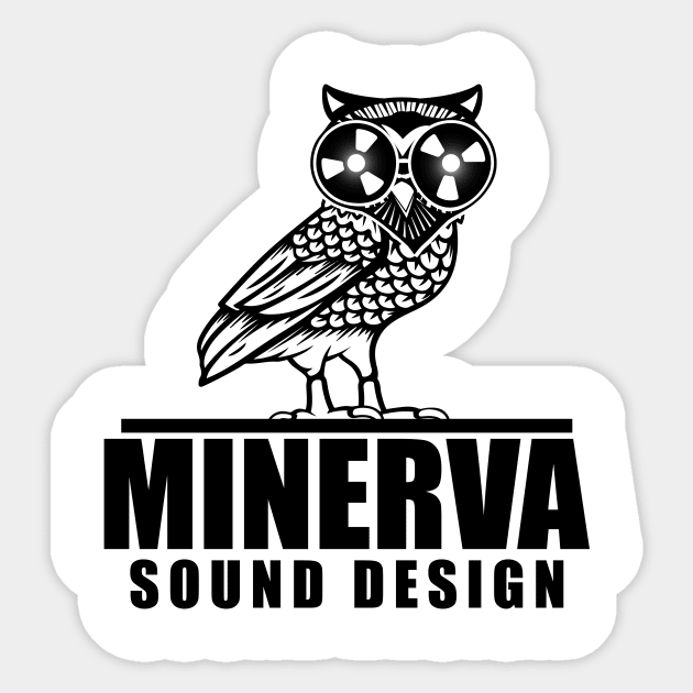 Minerva Sound Design Sticker by The Milkman of St. Gaff's Podcast